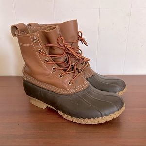L.L. Bean Bean Boots Rain Winter Duck Boot Women’s approx Size 7.5
